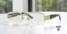 VERSACE VE1175B 1002 Gold Demo Lens 53 mm Women's Eyeglasses