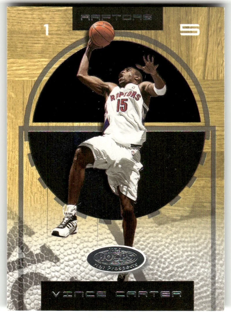Vince Carter - 2001-02 NBA Hoops Hot Prospects - Toronto Raptors #1