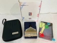 New Moozica 17 Keys Kalimba Professional Marimba Thumb Solida Mahogany wood