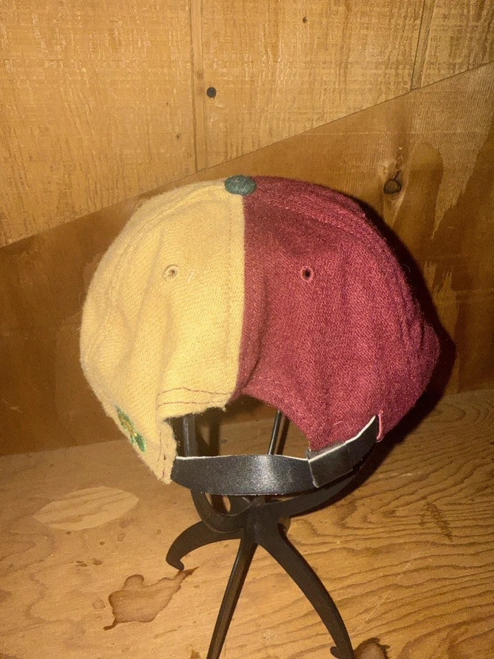 De colección Notre Dame Lucha Irlandés Bloque de Color Correa Gorra Aguja Americana Foto 3 de 4