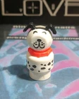 Vintage Fisher Price Little People Dalmatian Dog White Black Lucky Figure Toy!