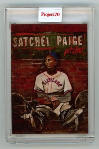 2021 Topps Project 70 Card #310 - 1953 Satchel Paige by Andrew Thiele PR /1319