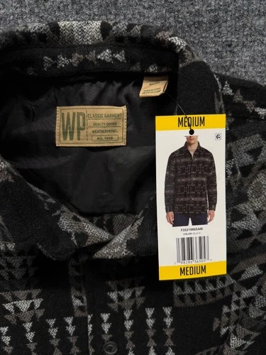 WP Jacket Black Size M Men's NWT image 3