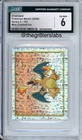 Charizard (Mini Cracked Ice) 2000 Pokemon Merlin Series 2 #121 CGC6