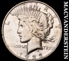 1923-D Peace Dollar - Silver  Scarce  Better Date  No Reserve  #J8013