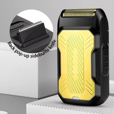 Rechargeable Electric Shaver and Hair Clipper-All-in-One Portable Grooming Kit