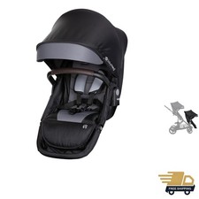 Morph Single to Double Stroller Second Seat, Dash Black
