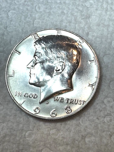 1968 D 40% Silver Kennedy Half Dollar UNCIRCULATED