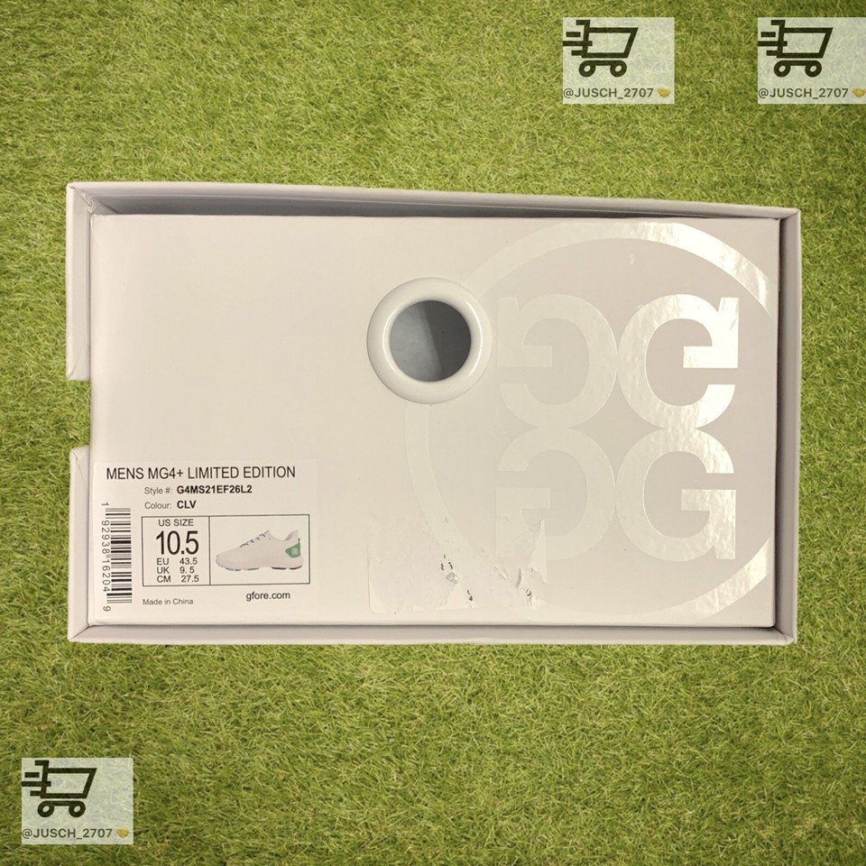 G/Fore GFORE MG4+ Ghost Project Golf Shoe Sneakers Masters ⛳️ 10.5 ⛳️ ...