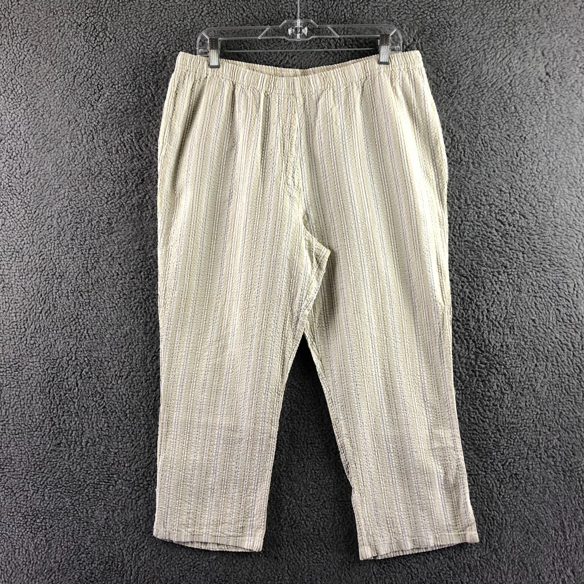 Papaya cropped best sale trousers