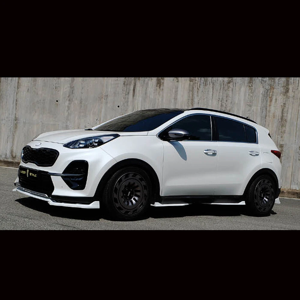 Front Side Rear body kits Polyurethane UNPAINT For Kia Sportage
