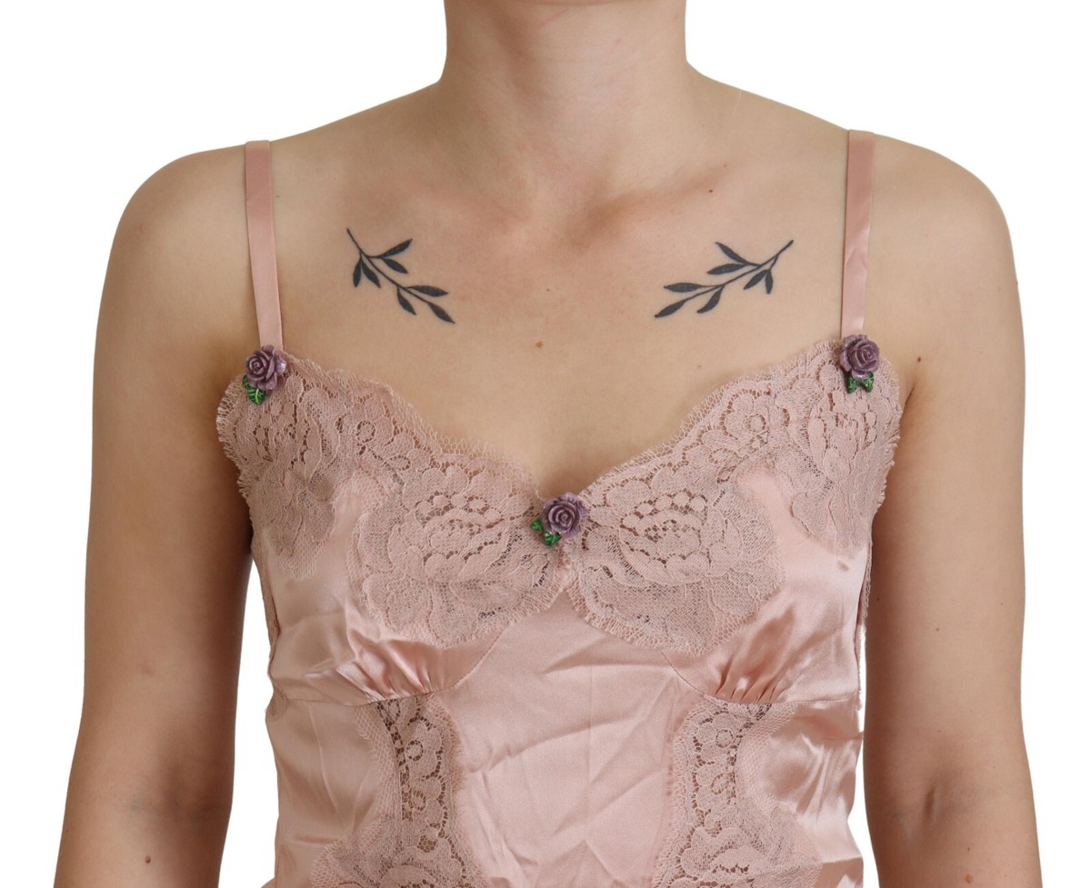 78537　DOLCE&GABBANA　レース　タンクトップ 78537 DOLCE&GABBANA レース タンクトップ - メルカリ