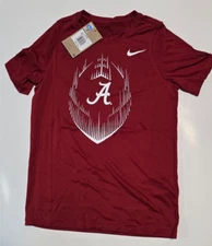 Boys Nike Dri Fit Alabama Crimson Tide Legend Football Licensed T-Shirt