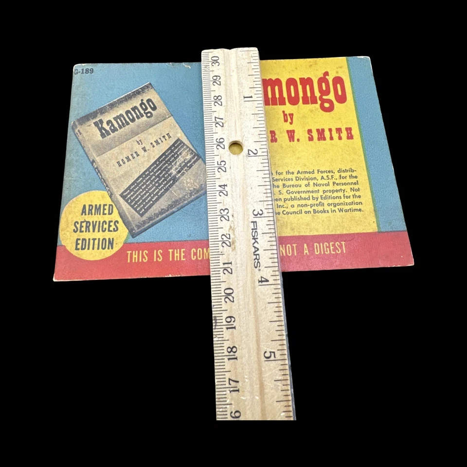 💥WW2 Armed Services Edition #G189💥KAMONGO Foto 3 de 4