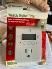 BRAND New ! Westinghouse Weekly Digital Timer Indoor only  for 120V T28442