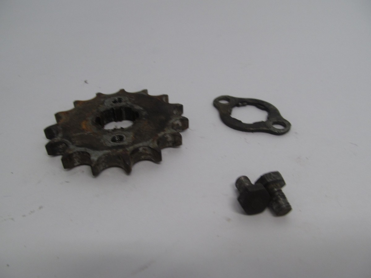 パーツ FD, RD,chain, sprocket 1979 HONDA XR185 ENGINE DRIVE SPROCKET WITH SPLINE WASHER | eBay