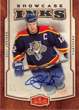 Olli Jokinen autographed Hockey Card 2006 Fleer Flair Showcase Inks #IOJ