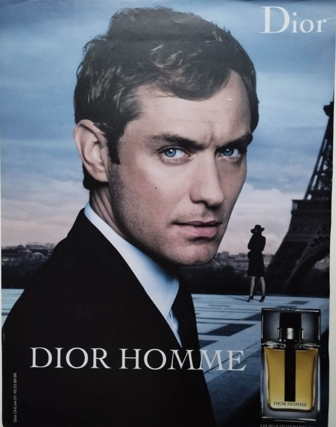 Publicité ancienne imprimée Dior Homme !! 