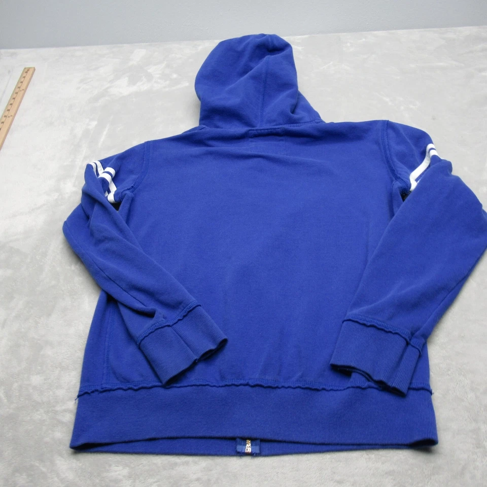 Sudadera con capucha vintage Kansas Jayhawks para mujer 2XL azul coliseo cremallera completa Foto 3 de 4