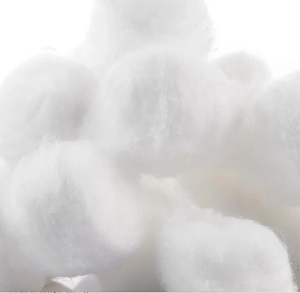 Bolas de algodón Jumbo - 100 unidades cada una | hisopos de algodón ultra suaves y absorbentes (paquete de 5) Foto 4 de 4