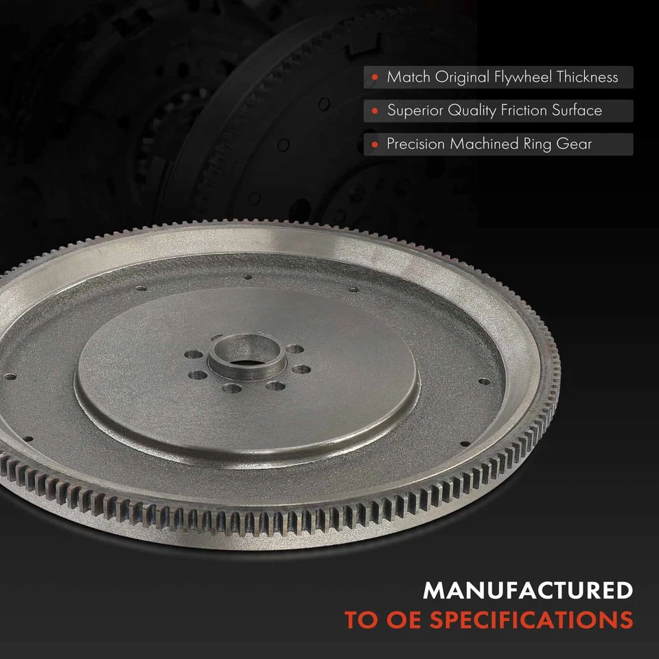 Clutch Flywheel for Chevrolet Colorado GMC Canyon 04-12 2.8 2.9L 8Holes 161Teeth - Image 3 of 4