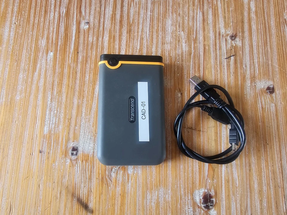 Transcend StoreJet SJ25M2 Protable Hard Drive 500GB USB 2.0 / 4624 - Bild 2 von 4