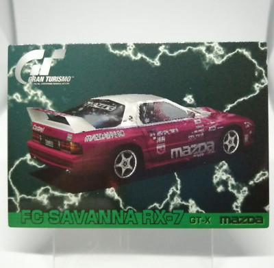 127 FC Savanna RX-7GT-X MAZDA Gran Turismo Hint Card Collection Playstation