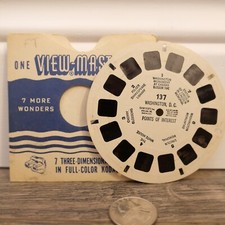 One View-Master Reel 137 Washington,D.C. Points Of Interest