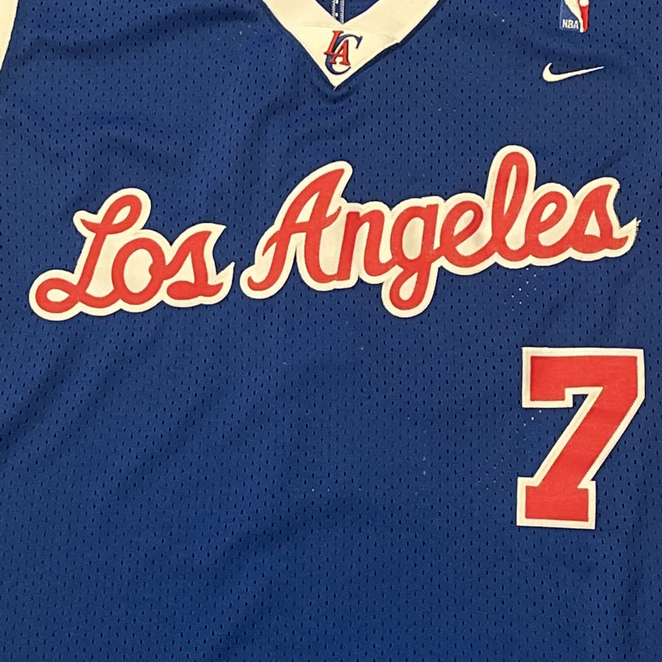 Los Angeles Clippers Jersey Size 2XL Mens Lamar Odom Blue Nike - Image 4 of 4