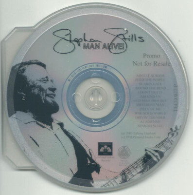 Stephen Stills Man Alive PROMO CD NEU komplettes Album 2005