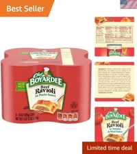 Timeless Beef Ravioli, 15 oz Family-Friendly 4 Pack - Simply Delicious Meals