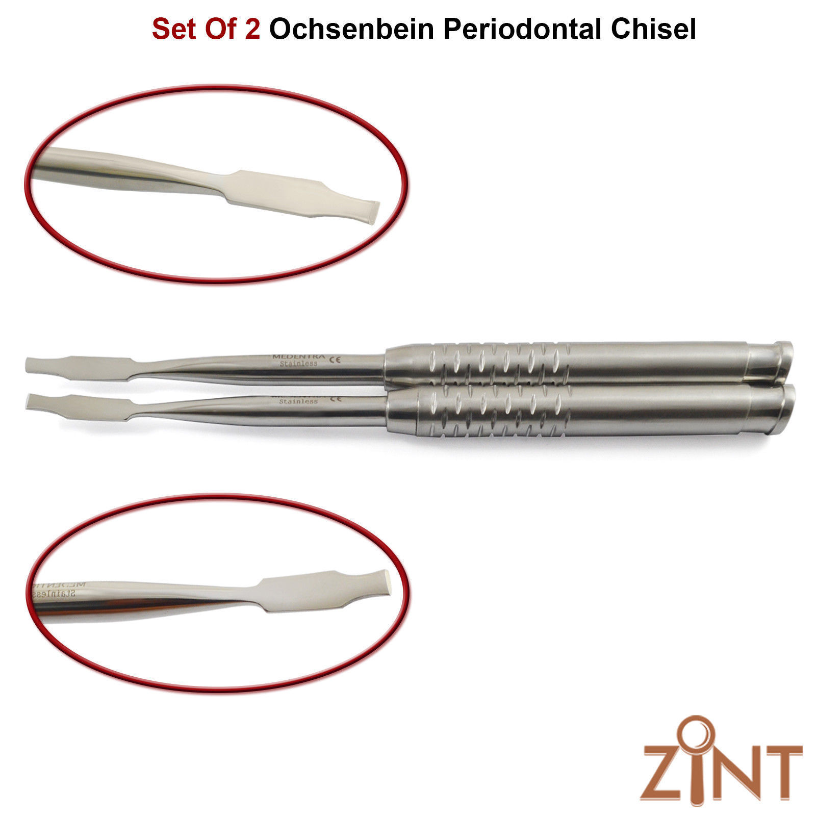 Surgical Implant Ochsenbein Bone Chisel Oral Surgery Flaps Splitting Scrapers CE Najnowsze prace