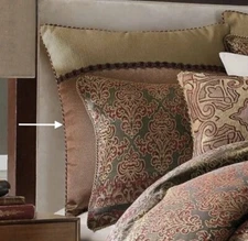 CROSCILL HOME AVELLINO EUROPEAN SHAM NEW IN OPENED PACKAGE