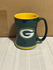 Green Bay Packers NFL 14oz Coffee Mug Cup Logo Brands New