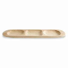 Mudpie - Paulownia Large Divided Tray - 40700243