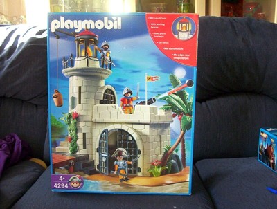 playmobil faro con soldados