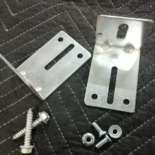 2 Jamb Bracket J-6 Garage Door Parts Residential Home Overhead Track Hardware #6