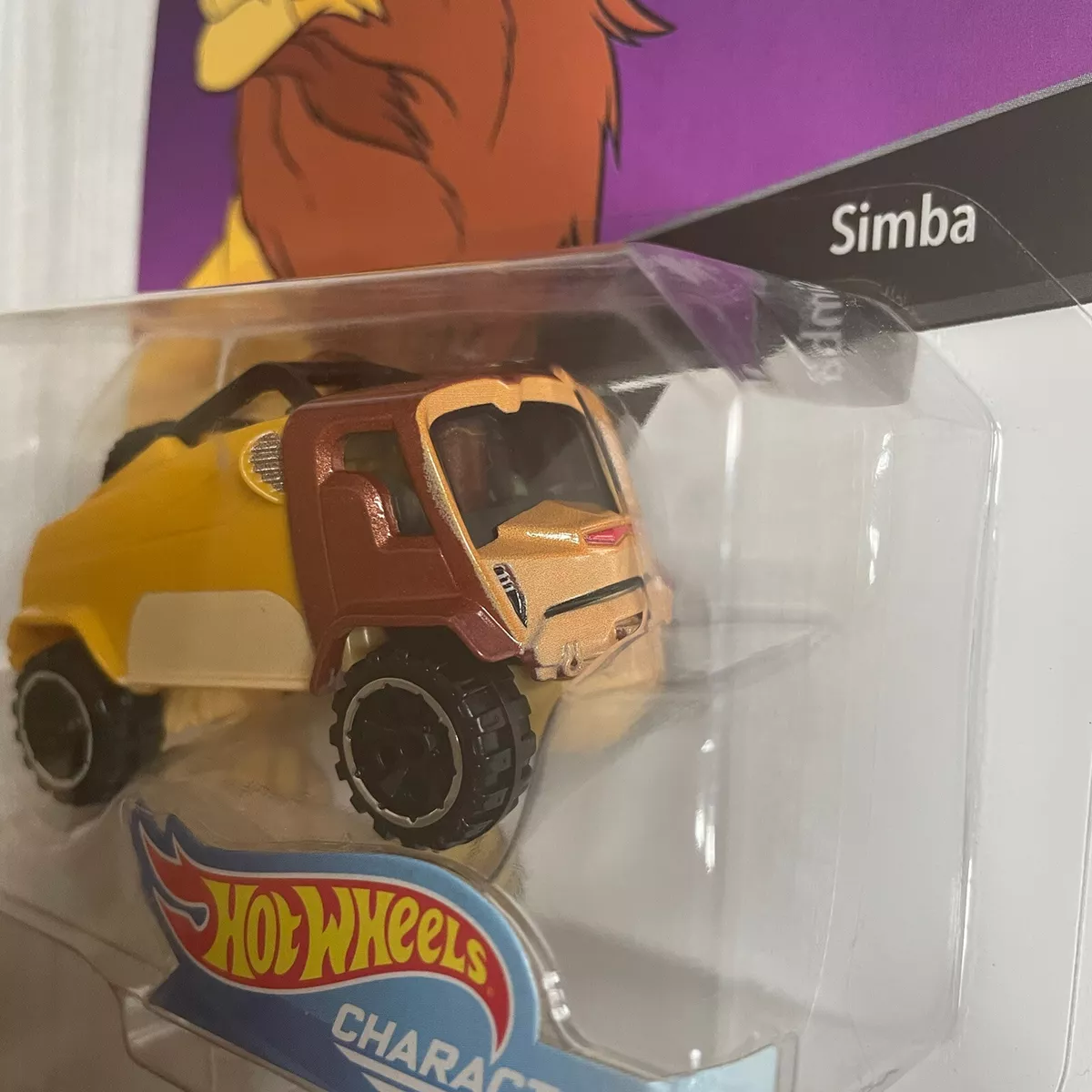 Simba - Hot Wheels - DISNEY - Character Cars