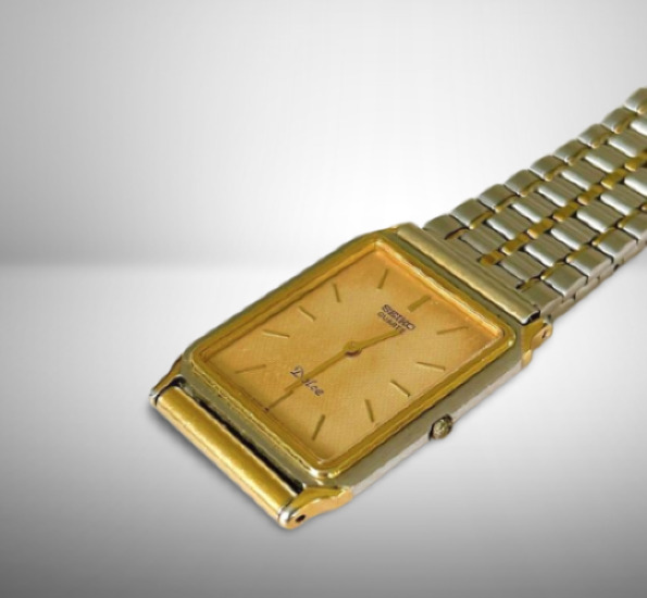JAPAN Seiko From 9520-5130 Men's Dolce Square vintage Quartz Watch accessories - vintagewatches.pk