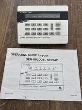 Napco Gemini Alert Security System Control Panel Keypad Security GEM-RP3DGTL