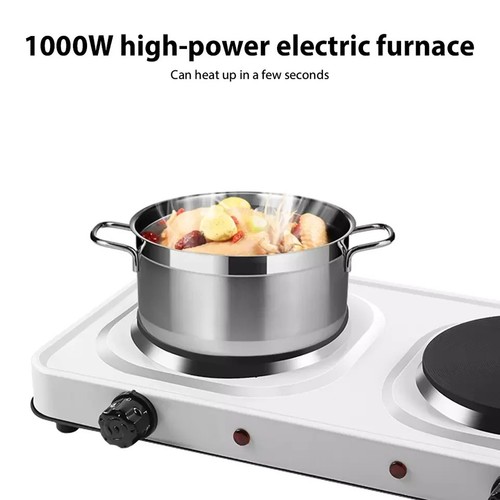2.5Kw Electric Hot Plate Portable Kitchen Double - Picture 12 of 12