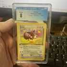 Pokemon Eevee 1st Edition 1999 Jungle CGC NM/Mint Grade 8