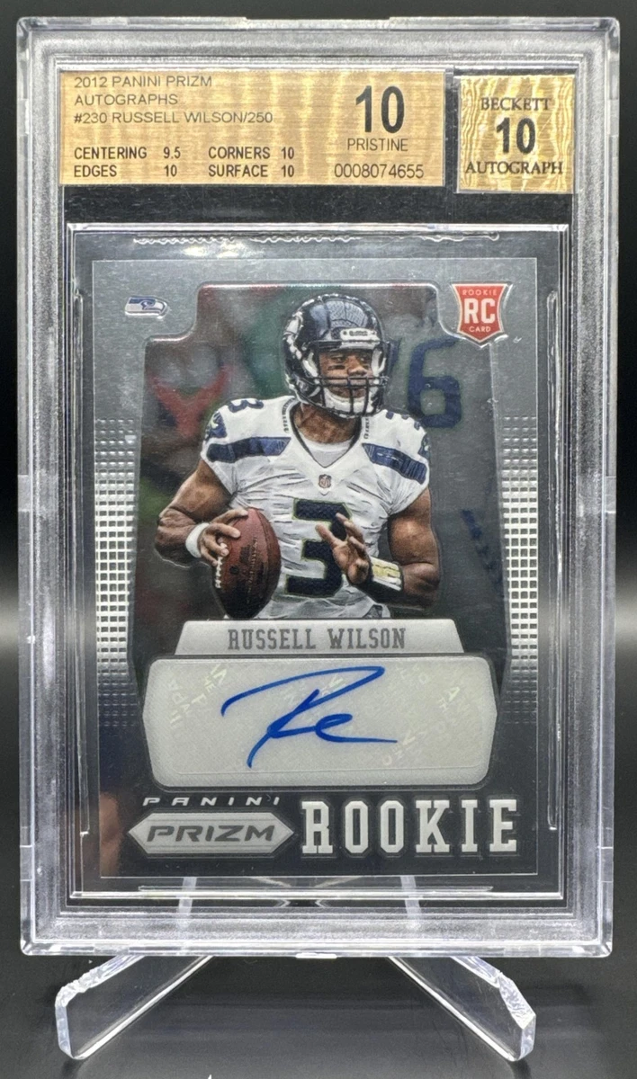 25+ Russell Wilson Autograph Football Trading Cards for sale