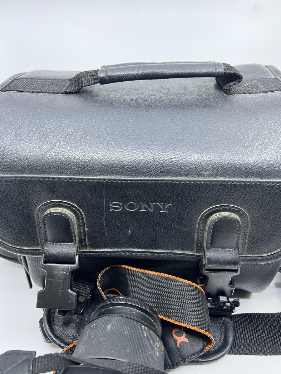 Sony Alpha DSLR-A200 10.2MP Digital SLR Camera - Black Untested