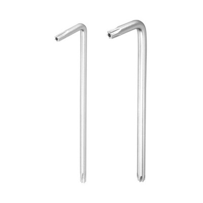 T25 / T30 Long Tamper Proof Torx Star Key Bit Wrench Set L-Shape Nickel Plated