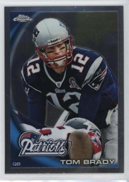 2010 Topps Chrome Tom Brady #C80 0b9q