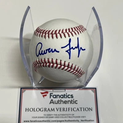 Aaron Judge Fanatics Authentic Original Autographed Baseball MLB