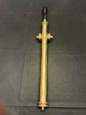 Vintage J.S. Woodhouse & Co. Agricultural Implements Brass Long Garden Sprayer