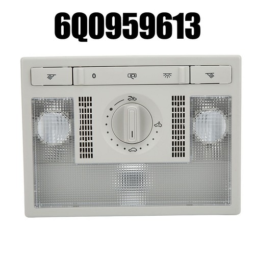 Dome Ceiling Lamp in Gray Compatible with For Altea For Toledo Vehicles - Picture 9 of 20