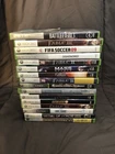 Xbox 360 Game Lot 16 Games Untested Mixed Condition Discs Cases